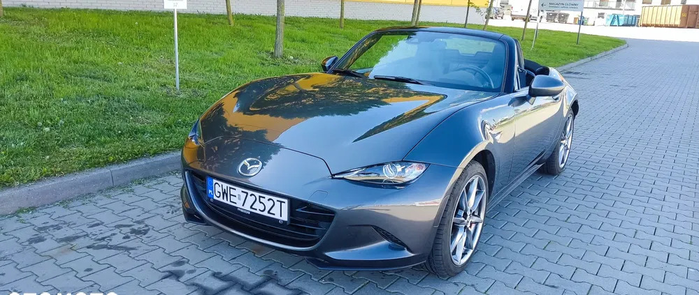 samochody osobowe Mazda MX-5 cena 109900 przebieg: 6800, rok produkcji 2022 z Reda